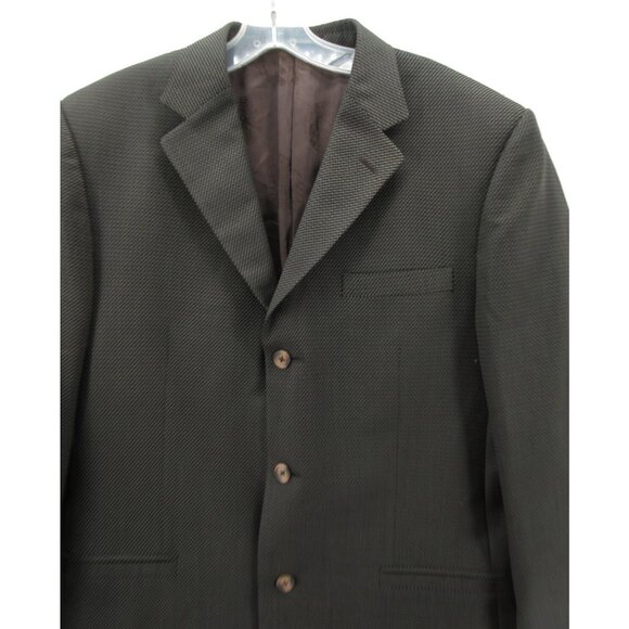 VINTAGE Versace Sport Coat 42 Classic V2 Blazer Wool Silk Jacket Lined - Picture 2 of 14